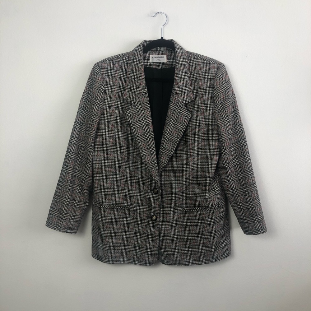 Alfred Dunner Plaid blazer